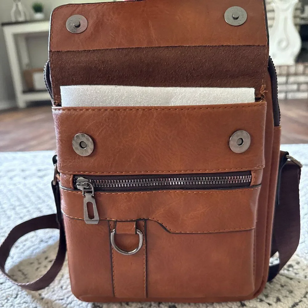 Weixier Small Shoulder Bag Leather Crossbody Purse Satchel NEW